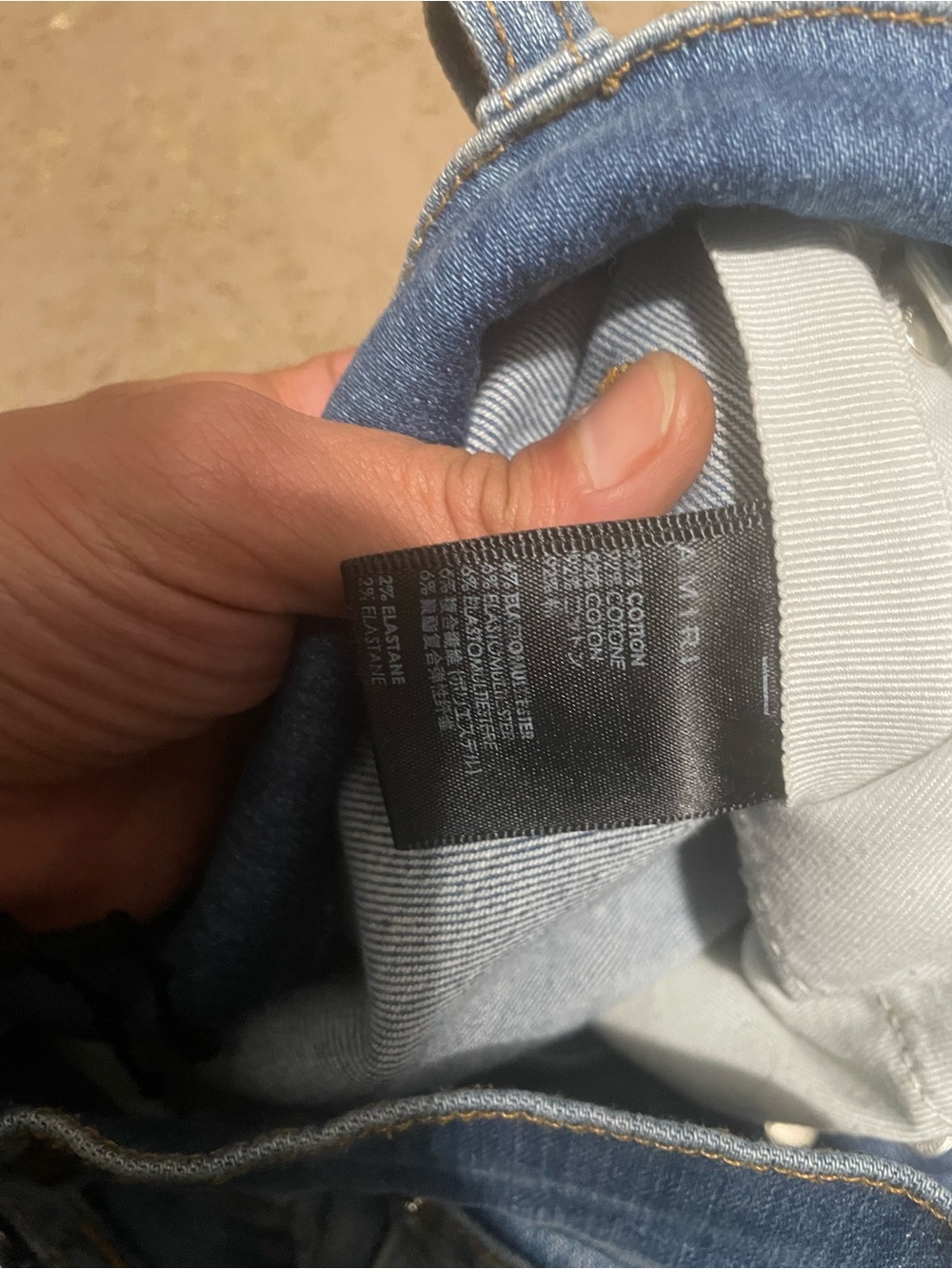 AMIRI patchwork - Picture 5 of 11